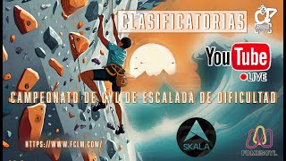 Campeonato de CyL de Escalada de Dificultad en el Skala Roco CLASIFICATORIAS [upl. by Groveman]