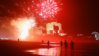 July 4th Fireworks at Atlantic City Tropicana independenceday atlanticcity fireworks july4th ❤️ [upl. by Wakeen783]