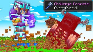 I Completed EVERY NEW ADVANCEMENT in Minecraft 121 [upl. by Neetsuj]