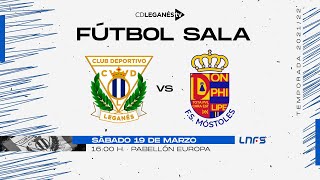 CD Leganés FS 🆚 FS Móstoles  LNFS [upl. by Arutnev]