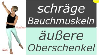 📍30 min Training für die schrägen Bauchmuskeln amp äußeren Oberschenkel  ohne Geräte [upl. by Nnil897]