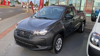 NOVA FIAT STRADA 2021 CABINE SIMPLES VERSÃO BÁSICA [upl. by Erbas26]