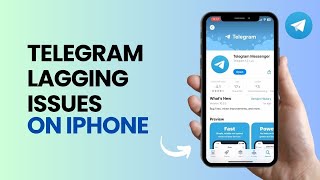 How To Fix Telegram Lagging Issue on iPhone [upl. by Aruat]