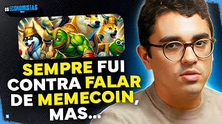 VALE A PENA INVESTIR EM MEMECOIN  Os Economistas 142 [upl. by Maher715]