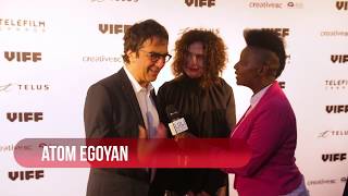 UampI TALK SHOW Feat ATOM EGOYAN amp ARSINÉE KHANJIAN  VIFF 2019  Red Carpet interviews [upl. by Enelrihs879]