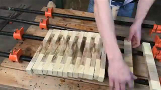 Making a Hackberry Endgrain Cutting Board [upl. by Ayad]