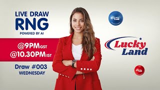 Lucky Land Live Draw Wednesday 25th Sep2024 [upl. by Pangaro542]