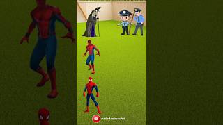 Penipu Dibalik Kostum Spiderman kartuntempel viralvideo feedshorts spiderman animasi [upl. by Calvano]