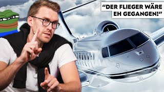 ALEX WALKENHORST fliegt PRIVATJET 🤨🛩 [upl. by Bartholemy]