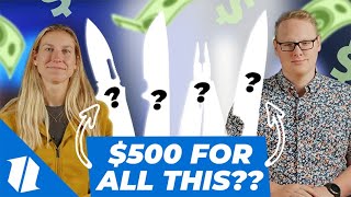 Can You Build a Knife Collection With Only 500 [upl. by Trueman]