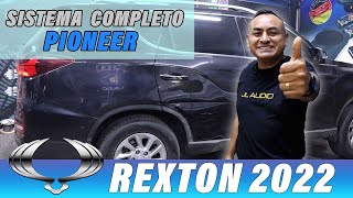 SSANGYONG REXTON 2022 SISTEMA PIONEER COMPLETO [upl. by Mccallion]