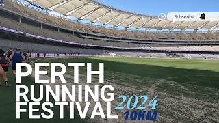 Perth Running Festival 10Km Run 2024 [upl. by Amme]