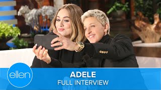 Adele Full Interview on The Ellen DeGeneres Show [upl. by Willcox]