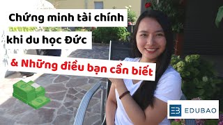 Du học Đức  Những cách Chứng Minh Tài Chính ft EDUBAO [upl. by Jarnagin765]