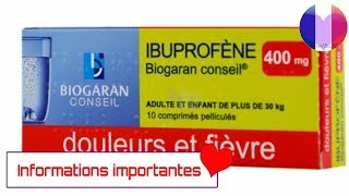 Une grande découverte  Lisez ceci avant d’avaler un ibuprofène [upl. by Nagek152]