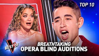 Spectacular OPERA Blind Auditions that SHOCKED the Coaches on The Voice  Top 10 [upl. by Faubert83]