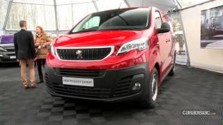 Présentation  Nouveaux Peugeot Expert et Citroën Jumpy 2016 les utilitaires civilisés [upl. by Karlin454]