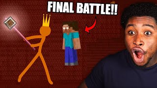 HEROBRINE VS THE KING  Animation vs Minecraft Shorts 30 [upl. by Ari]