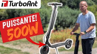 Cette TROTTINETTE ELECTRIQUE 🛴 est PUISSANTE  TURBOANT X7 Max [upl. by Nnylrats]