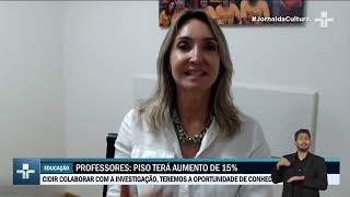 Reajuste do piso salarial de professores gera polêmica [upl. by Aiuqenehs]