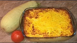 Запеканка из кабачков с сыром и яйцом Кабачковая запеканка Пирог из кабачков [upl. by Nolad]