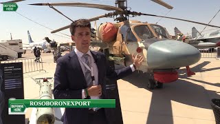 Rosoboronexport unveils their combat scoutattack helicopter KA52E [upl. by Hannaj542]