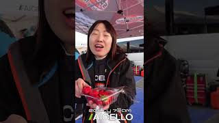 Rally Team AICELLO のYouTube新シリーズ ショート動画 紗衣ちゃんのモグモグタイム 紗衣ちゃんのNEWアイテム登場！RALLY三河湾2024 [upl. by Analah]