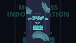 MCGI Mass Indoctrination Invitation June 13 2022 700 PM [upl. by Airretal912]