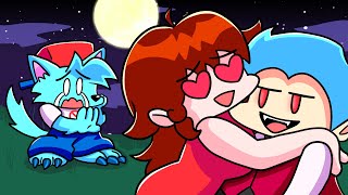 WEREWOLF BOYFRIEND vs VAMPIRE BOYFRIEND Friday Night Funkin Logic  Cartoon Animation [upl. by Ardolino250]