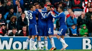 Match Review  Sunderland vs Chelsea  32 Goals Defoe Khazri Borini Costa Matic [upl. by Ahsha]