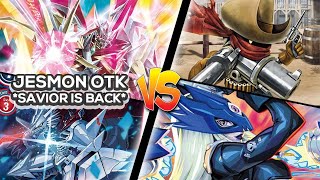 SAVIOR BACK TO 4  Jesmon OTK vs Beelstarmon  Digimon TCG New Format [upl. by Fannie]