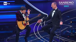 Sanremo 2023  Gianni Morandi e Amadeus le canzoni brutte [upl. by Andrey601]