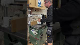 Spindle moulder upgrade comatic power feed [upl. by Eboh]