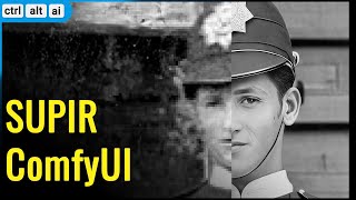 ComfyUI ScalingUP Image Restoration SUPIR Workflow Tutorial [upl. by Eddie]