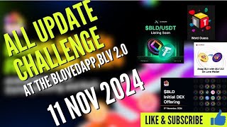 Live blove dapp update blovedapp blovenetworkupdate [upl. by Sidonius]