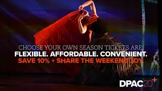 DPACs 20th Anniversary Choose Your Own Season Tickets [upl. by Fi]