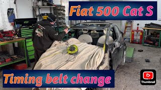 FIAT 500 LOUNGE FACELIFT 2017 CAT S COPART SALVAGE REBUILD PART 3 [upl. by Norra]