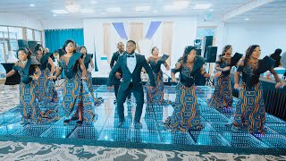 Epic Congolese Wedding  Unforgettable Groom Entrance Dance [upl. by Malissia]