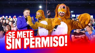 El Perro Guarumo se mete sin permiso a Zona de Desmadre con Mike Salazar [upl. by Muscolo]