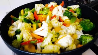 Sauté de légumes recette simple et rapide [upl. by Moffat30]