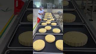 How Do Happy Workers Make Delicious Mooncakes cake mooncake food chinesefood [upl. by Gupta184]