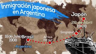 INMIGRACIÓN JAPONESA EN ARGENTINA [upl. by Ahselet]