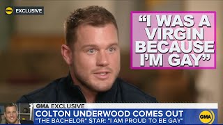 Colton Underwood Comes OUT As Gay Part 2 of GMA Interview Coming Out As A Christian Man [upl. by Yboj]