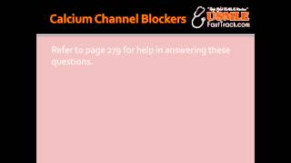 Calcium Channel Blockers  Nifedipine Verapamil Diltiazem amp Amlodipine [upl. by Heath]