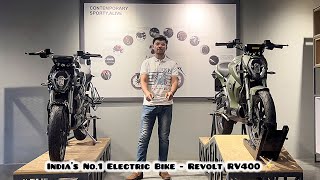 Indias No1 Electric Bike  Revolt RV400 ⚡️  Full Review in Hindi  MrHype [upl. by Nguyen]