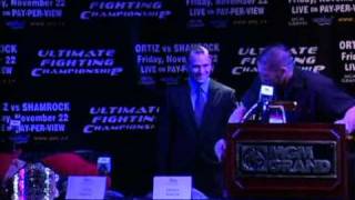 UFC 40 short prefight press conference [upl. by Aicilehp]