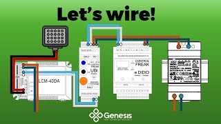 Ethernet DALI Gateway Wiring Guide [upl. by Anelet]