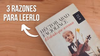 El olvido que seremos ¿por qué deberías leer este famoso libro [upl. by Ellednek]