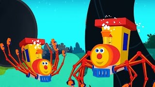 Incy Wincy Spinne  Kinder Musik  Baby Lieder  Ben The Train  Nursery Rhymes  Incy Wincy Spider [upl. by Tullius182]