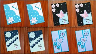 How to make Birthday greeting card  Easy and beautiful Happy Birthday Card  DIY card for Birthday [upl. by Luapnoj]